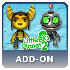 LittleBigPlanet 2 Ratchet and Clank Costume Pack